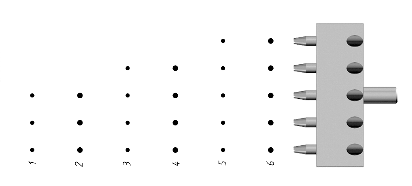 agujas de picar para agujeros sandalias
