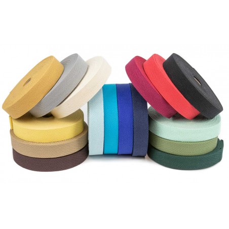 Cinta mochila de algodón 30 mm Manubens 180 - Rollo 10 metros