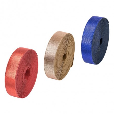 Rollo elástico metalizado