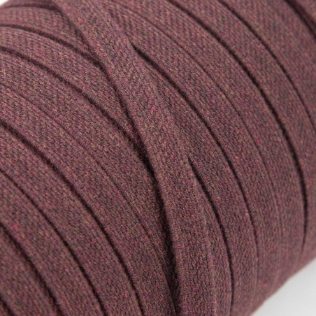 Cordón elástico 100% reciclado Recover R Blue ®, 10 mm, sargado- Rollo 100 metros