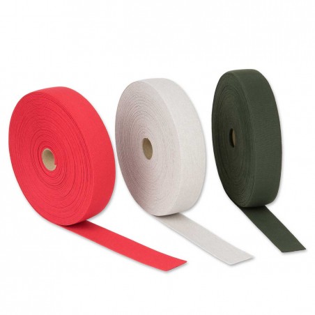 Elástico liso 100% reciclado Recover R Blue ®, 40 mm - Rollo 25 metros