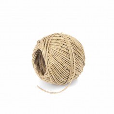 Hilo de bramante cáñamo pulido 1.5 mm, nº2, biodegradable...