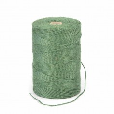 Hilo de yute verde fino Nº3, 2 cabos, biodegradable -...