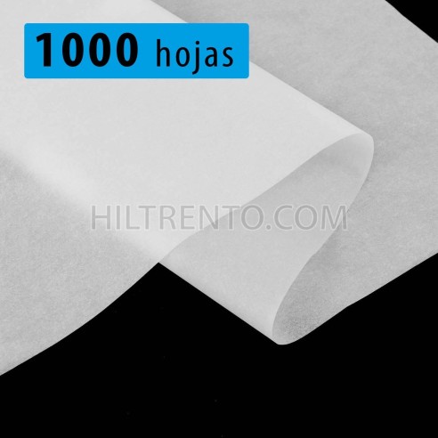 Papel seda blanco - 1000 hojas