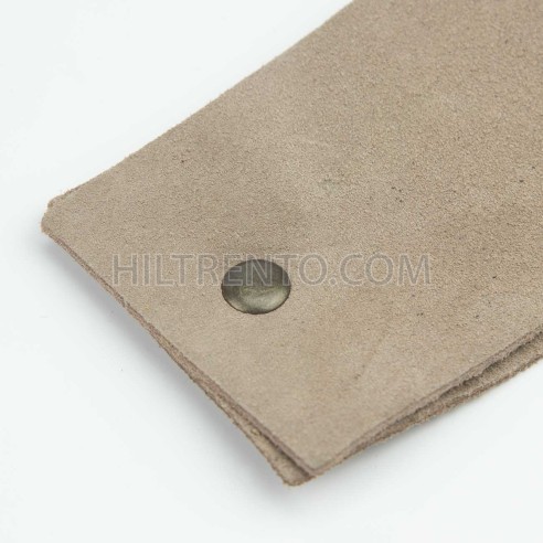 Remache Ø9 mm Hierro oro viejo, doble tapa...