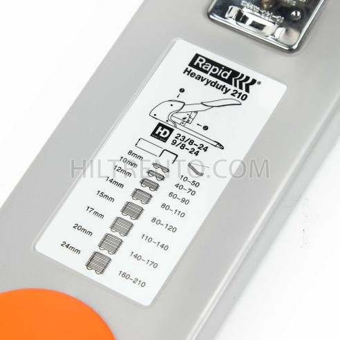 Grapadora rapid heavy duty HD 210, extra fuerte...
