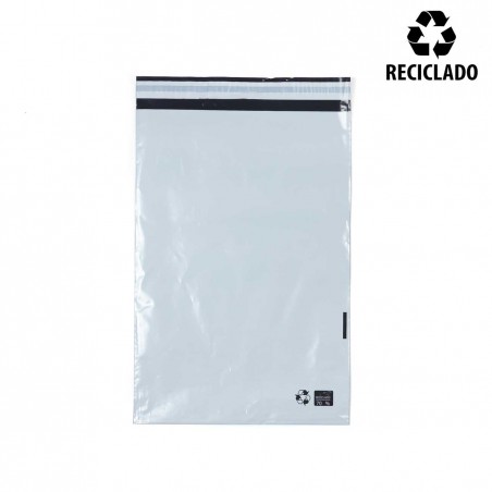 Sobres courier envíos 250x350+40 mm, bolsa de plástico reciclado