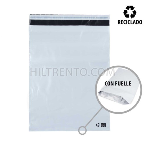 Sobres courier envíos con fuelle 350x450+40 mm...