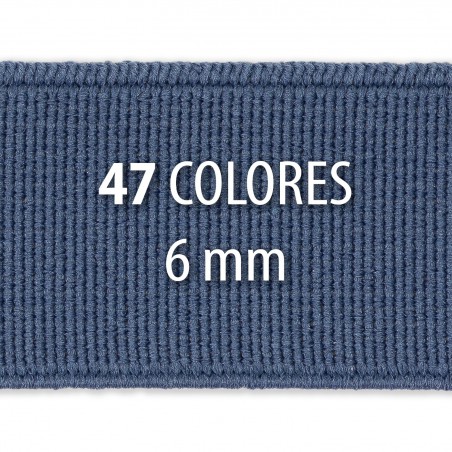 Elástico liso azul marino 