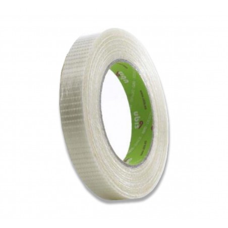 Cinta reforzada fibra vidrio 25mm x 50metros
