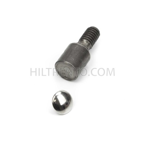 Boquilla semiesférica colocar remache pequeño 9...