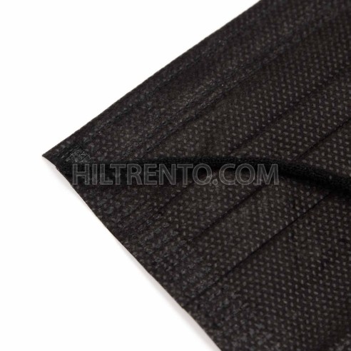 Pack 40 mascarillas Negras quirúrgicas...