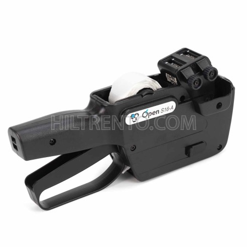 Etiquetadora manual OPEN S16-A, 2 líneas...