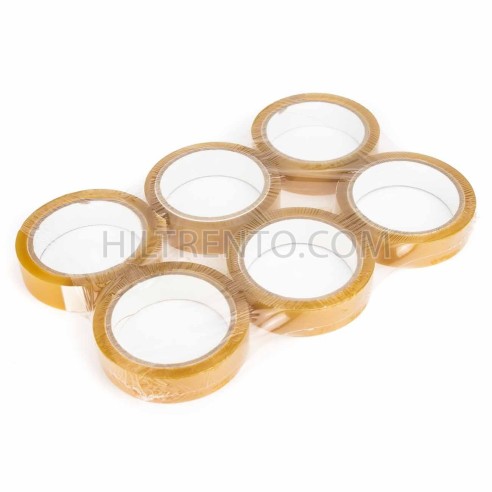 Precinto 25mm x 66m Transparente