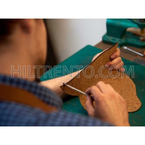 Tinte caoba 9055 para pintar bordes de cuero y...