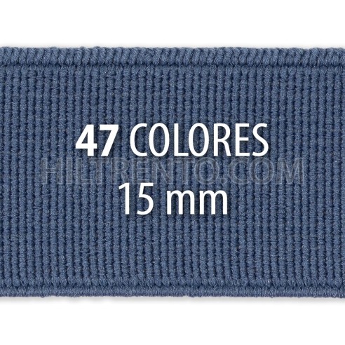 Elástico liso azul marino 