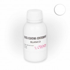 Tinte blanco para cantos de piel y cinturones - 125 ml