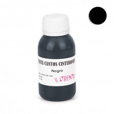 Tinte negro para cantos de piel y cinturones - 125 ml