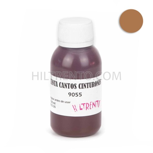 Tinte caoba 9055 para cantos de piel y...