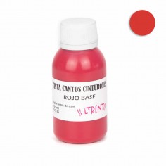Tinte rojo base para cantos de piel y cinturones - 125 ml