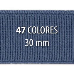 Elástico liso azul marino 