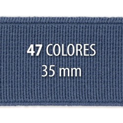 Elástico liso azul marino 