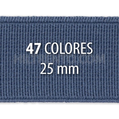 Elástico liso azul marino 