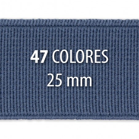 Elástico liso azul marino 