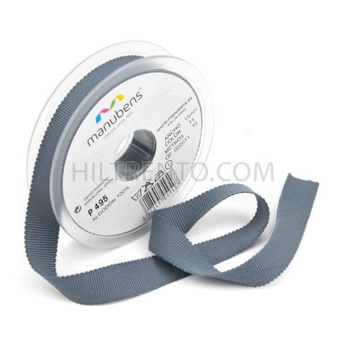 Cinta Petersham ecológica 100% algodón...