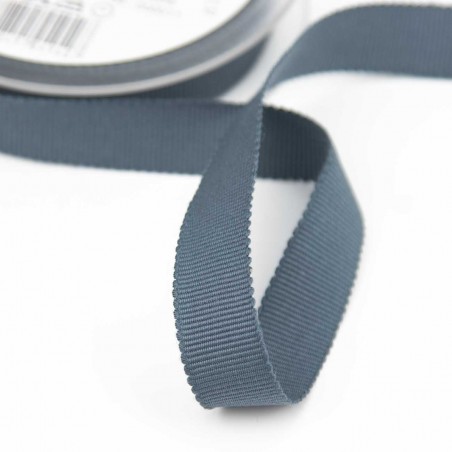 Cinta Petersham ecológica 100% algodón biodegradable 25 mm Manubens ref. 495 - 10 metros