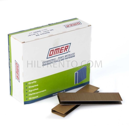 Grapas omer 92/30 30 1/3-16" (92.38) - Caja...
