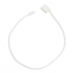 Marchamo reciclado plano blanco, hilo etiquetar poliéster...