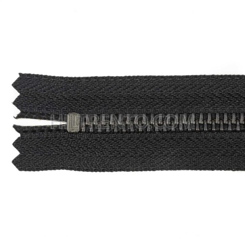 Cremallera YKK metálica malla 5 grafito - 42 cm...