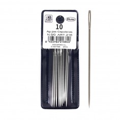 Agujas capoteras Nº6/0 - Pack 10 uds