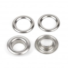 Ollao 18 mm hierro níquel VL-80 + Arandela, ojales para...