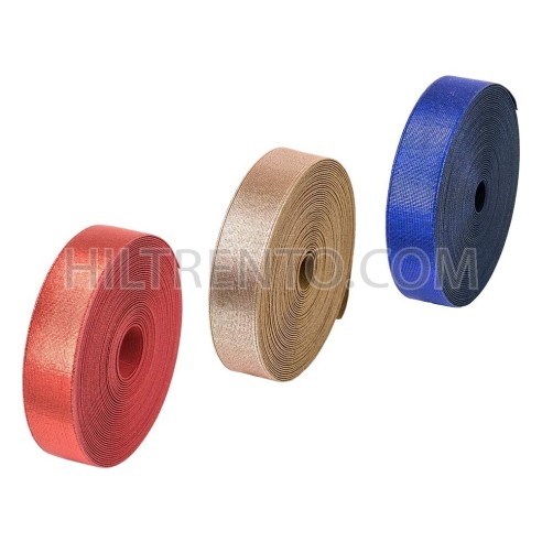 Rollo elástico metalizado