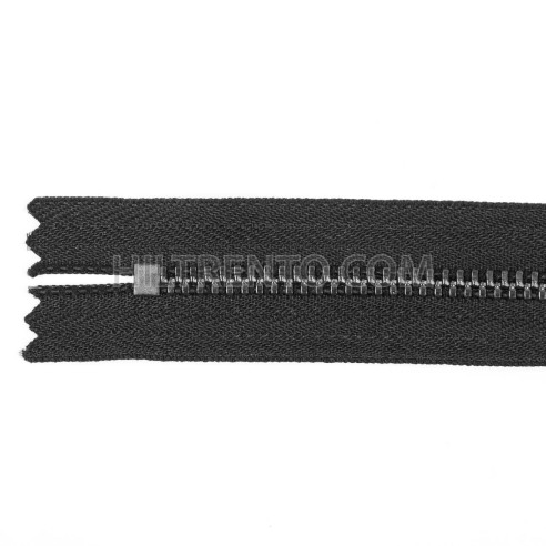 Cremallera YKK metálica malla 3 grafito - 22 cm...
