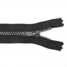 Cremallera YKK metálica malla 3 grafito - 24 cm - Pack...