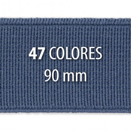 Elástico liso azul marino 