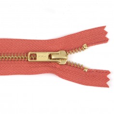 Cremallera YKK metálica malla 5 dorada - 30 cm - Pack 100...