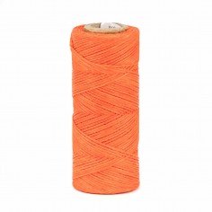 Hilo encerado 1 mm nylon (Poliamida 6.6) - Col. naranja...