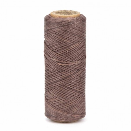 Hilo encerado 1 mm nylon (Poliamida 6.6) - Col. beig 09 - Bobina 100 mts