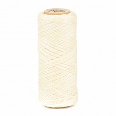 Hilo encerado 1 mm nylon (Poliamida 6.6) - Col. hielo -...