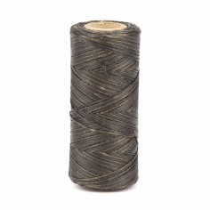 Hilo encerado 1 mm nylon (Poliamida 6.6) - Col. kaki -...