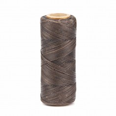Hilo encerado 1 mm nylon (Poliamida 6.6) - Col. Taupe 90...