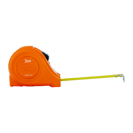 Cinta métrica flexómetro Bahco 3 metros ref. MTG-3-16