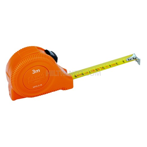 Cinta métrica flexómetro Bahco 3 metros ref....