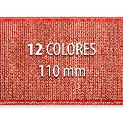 Rollo elástico metalizado