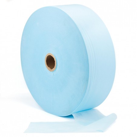 TNT spunbond tejido sin tejer 30 g/m², azul celeste, 175 mm - Rollo 2000 metros