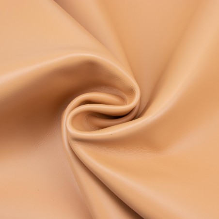 Piel Napa vacuno, color maquillaje, grosor 1,2 - 1,4 mm